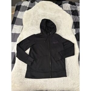 Carhartt Relaxed Fit Womens Black Full Zip Hoodie Size Small Northwestern